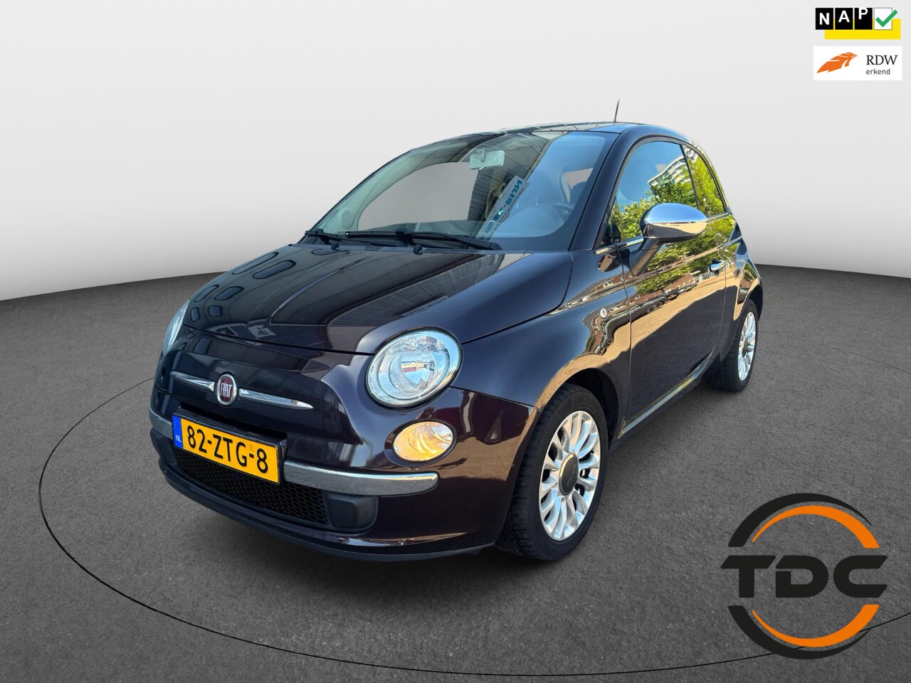 Fiat 500 - 0.9 TwinAir AIRCO LMV Panorama - AutoWereld.nl