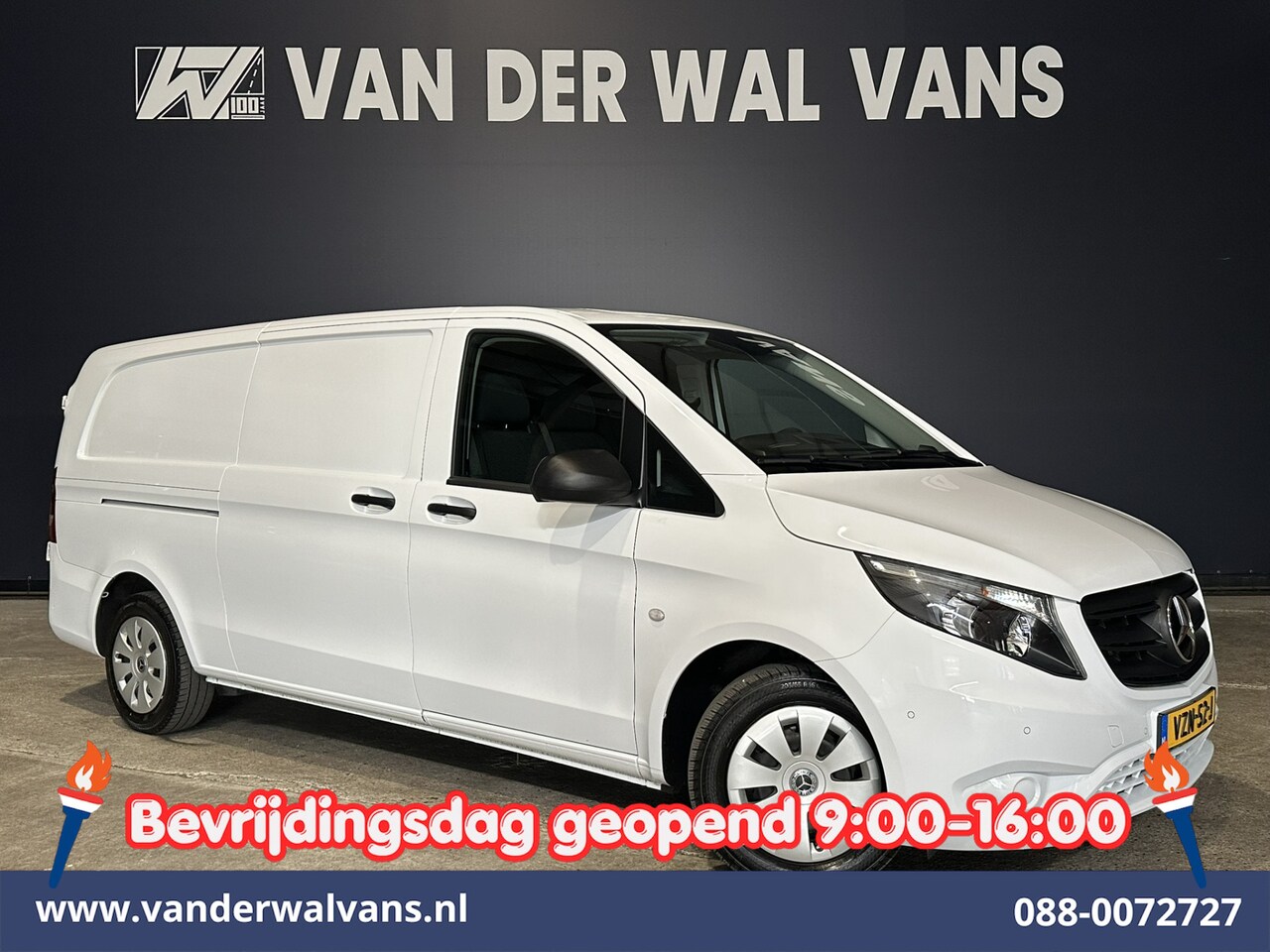 Mercedes-Benz Vito - 114 CDI 136pk 9G-Tronic Automaat L3H1 Euro6 Airco | Camera | Apple Carplay Android Auto, C - AutoWereld.nl