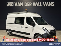 Opel Movano - 2.3 Turbo 150pk L2H2 Dubbele Cabine Inrichting Euro6 Airco | Imperiaal | 2500kg Trekhaak |