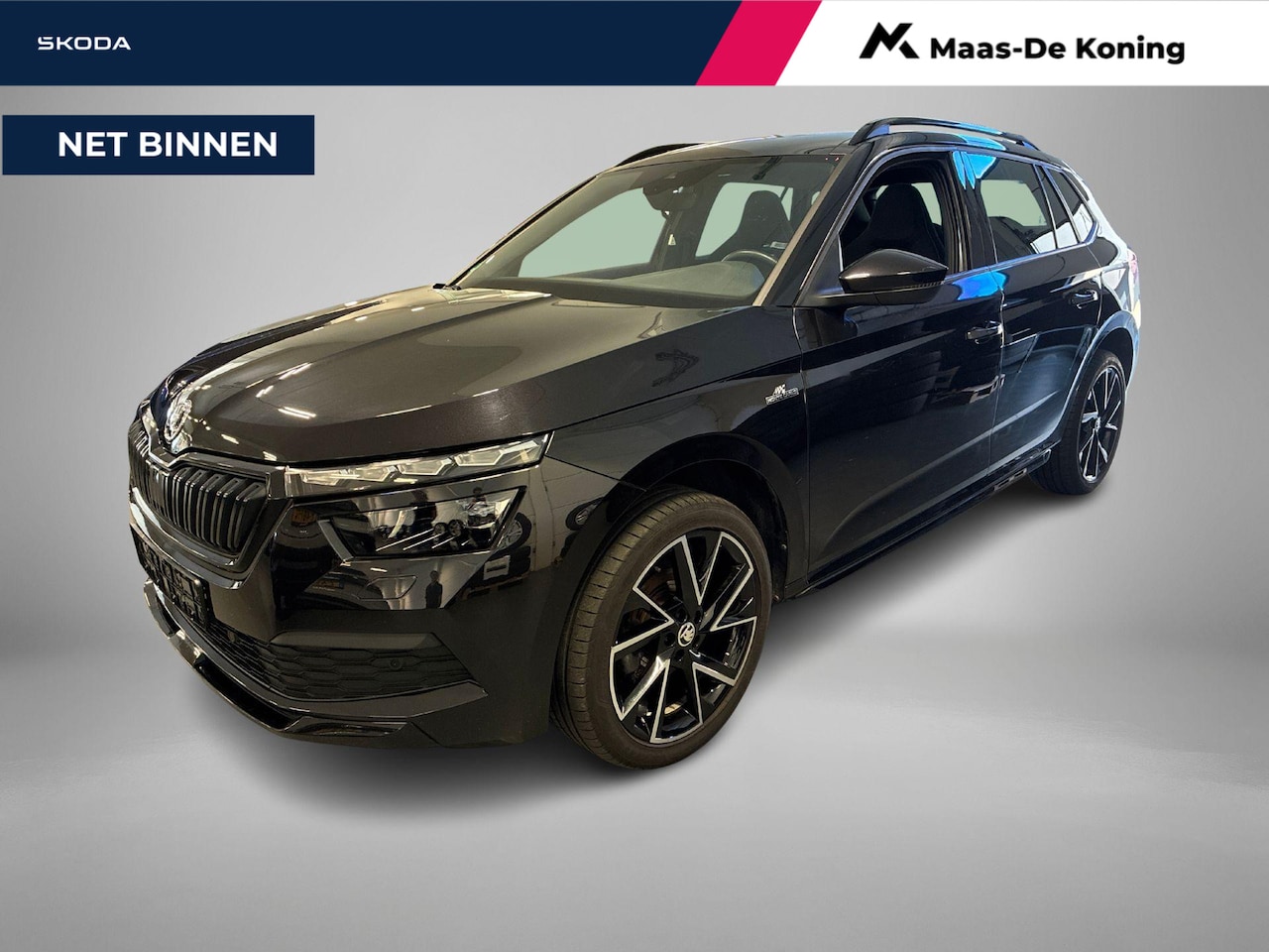 Skoda Kamiq - 1.0 TSI 110pk DSG Monte Carlo · Panoramadak · Camera · Inklap. Trekhaak · Keyless · Stoelv - AutoWereld.nl