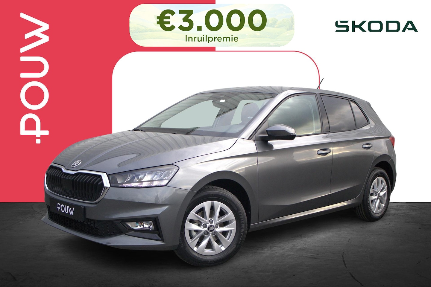 Skoda Fabia - 1.0 TSI 95pk Selection | 15" Velgen | Getint Glas - AutoWereld.nl