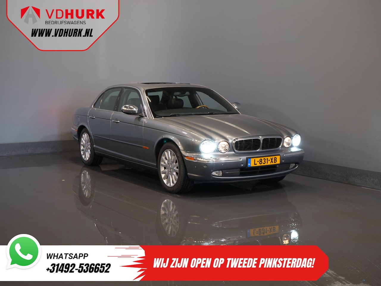 Jaguar XJ - 3.0 V6 Executive Aut. Youngtimer/ Pano/ Leder/ Xenon/ Memory/ Cruise/ Stoelverw. - AutoWereld.nl