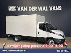 Iveco Daily - 35C16 157pk Bakwagen Laadklep Dubbel Lucht Euro6 Airco | 920kg laadvermogen bijrijdersbank