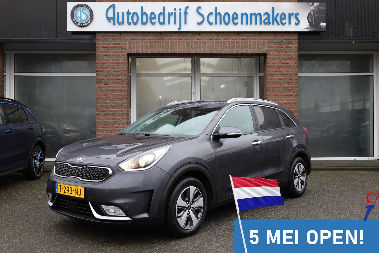 Kia Niro - 1.6 GDi Hybrid DynamicLine CAMERA CARPLAY ACC NAVI CLIMA DAB 2XPDC LMV - AutoWereld.nl
