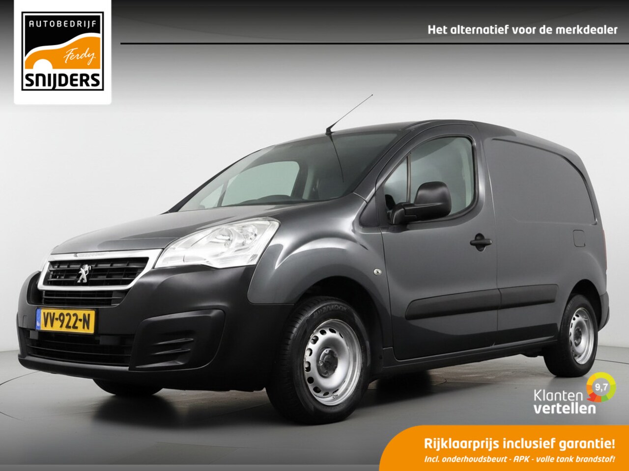 Peugeot Partner - 120 1.6 HDI L1 XR 120 1.6 HDI L1 XR, Orig.NL | 100% onderhouden! | Trekhaak - RIJKLAAR - AutoWereld.nl