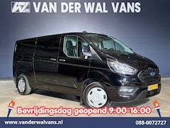 Ford Transit Custom - 2.0 TDCI 131pk L2H1 Euro6 Airco | Camera | Leder | Navigatie | LED | Cruisecontrol Verwarm