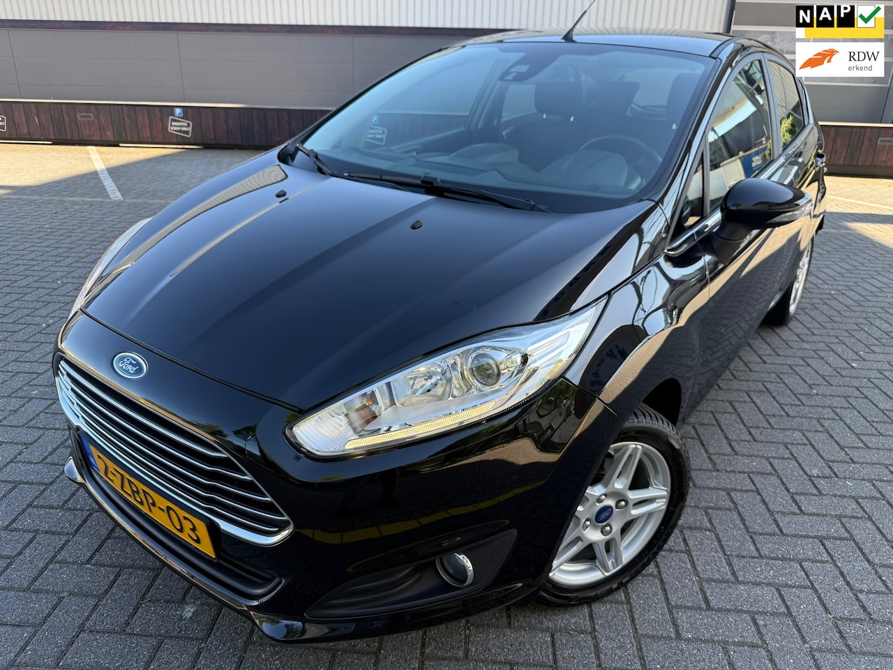Ford Fiesta - 1.0 Titanium*NEW APK*NAP*CRUISE*NAVI*VELGEN*80 PK - AutoWereld.nl
