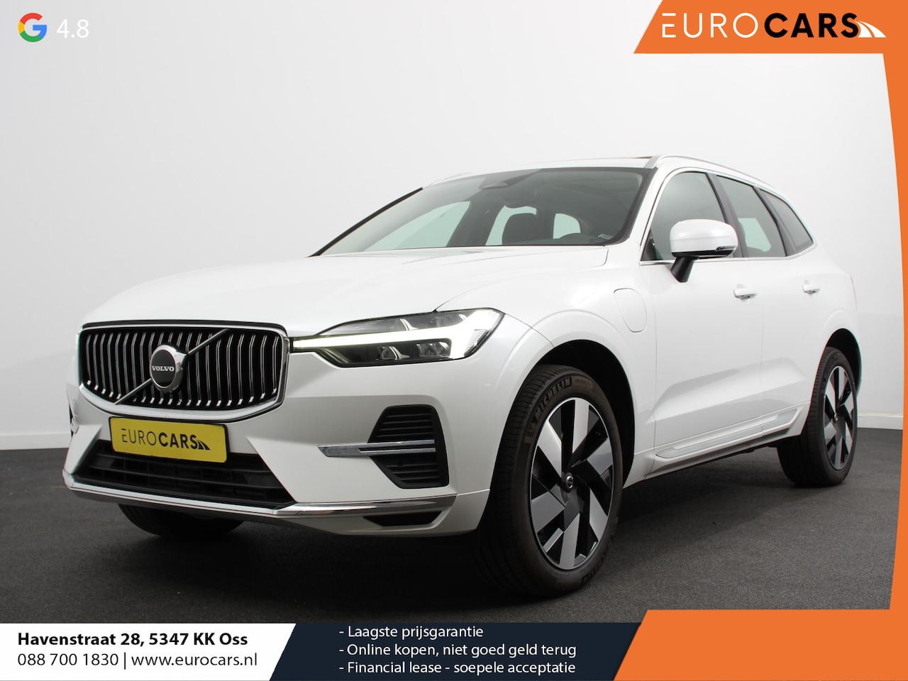 Volvo XC60 - 2.0 T6 Plug-in hybrid AWD Plus Bright Full LED Adaptive Cruise Control + Pilot Assist Park - AutoWereld.nl