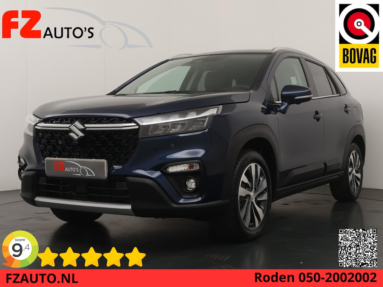 Suzuki S-Cross - 1.5 Hybrid Style - 688-KM Unieke KM.stand! - Navigatie - LED koplampen - Stoelverwarming - AutoWereld.nl