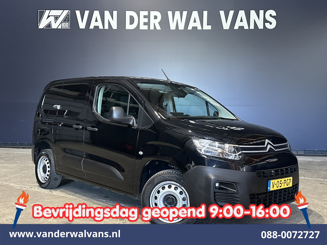 Citroën Berlingo - 1.5 BlueHDI 131pk Automaat L1H1 Euro6 Airco | 3-Zits | Navigatie | Camera | Apple Carplay - AutoWereld.nl