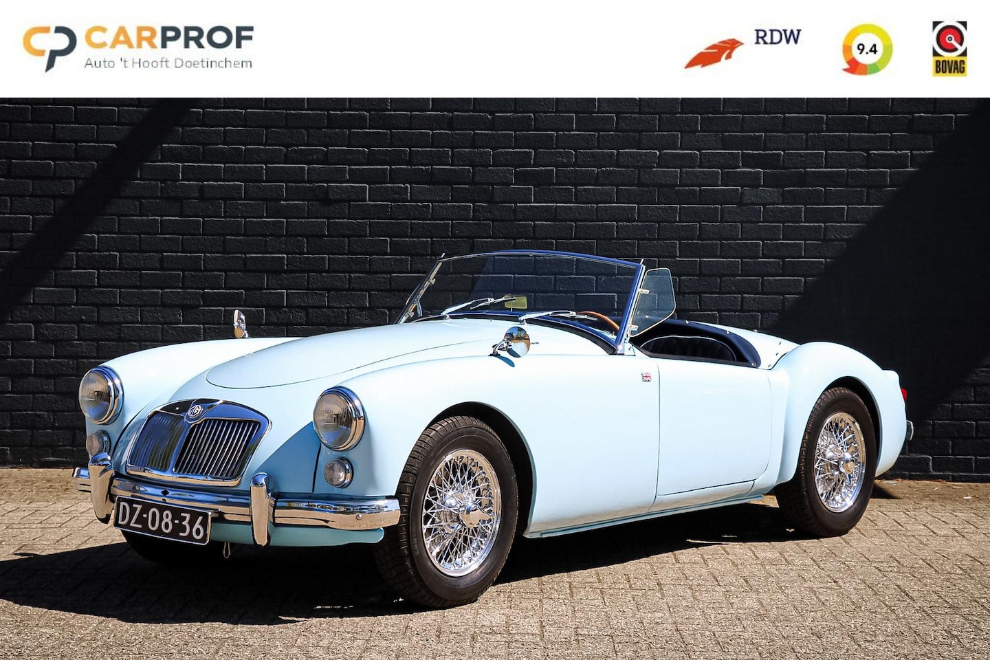 MG A 1600 - MGA 1600 Roadster MGA 1600 Roadster Concour-staat - AutoWereld.nl