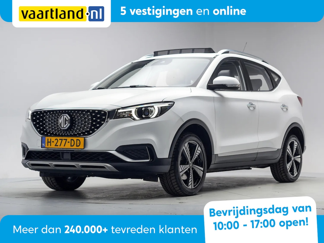 MG ZS - ZS Luxury 45 kWh [Panoramadak Leer Carplay] - AutoWereld.nl