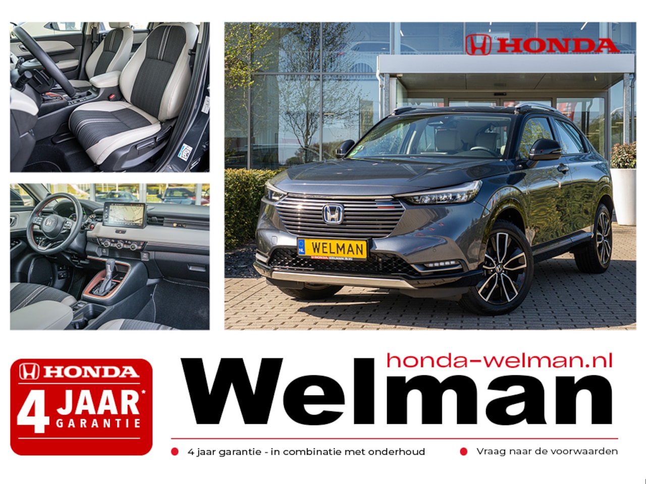 Honda HR-V - 1.5i e:HEV ADVANCE STYLE - ALL WEATHERS - AUTOMAAT - FULL HYBRID - AutoWereld.nl