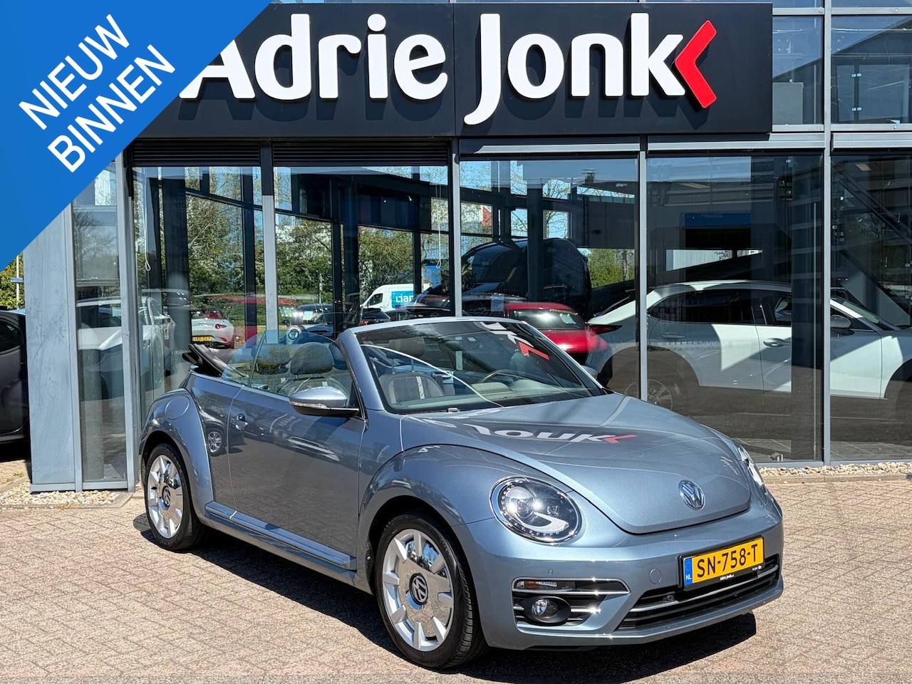 Volkswagen Beetle Cabriolet - 1.4 TSI Exclusive Series | AUTOMAAT | 1e EIGENAAR * | NAVIGATIE | CLIMATE CONTROL | CRUISE - AutoWereld.nl