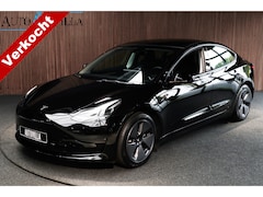 Tesla Model 3 - RWD Autopilot ACC Stuurverwarm. PDC Leer Navi Panoramadak 360° Elektr. achterklep Stoelver