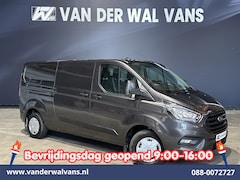 Ford Transit Custom - 2.0 TDCI 131pk L2H1 Euro6 Airco | Navigatie | Apple Carplay | LED | 2800kg Trekhaak | Crui