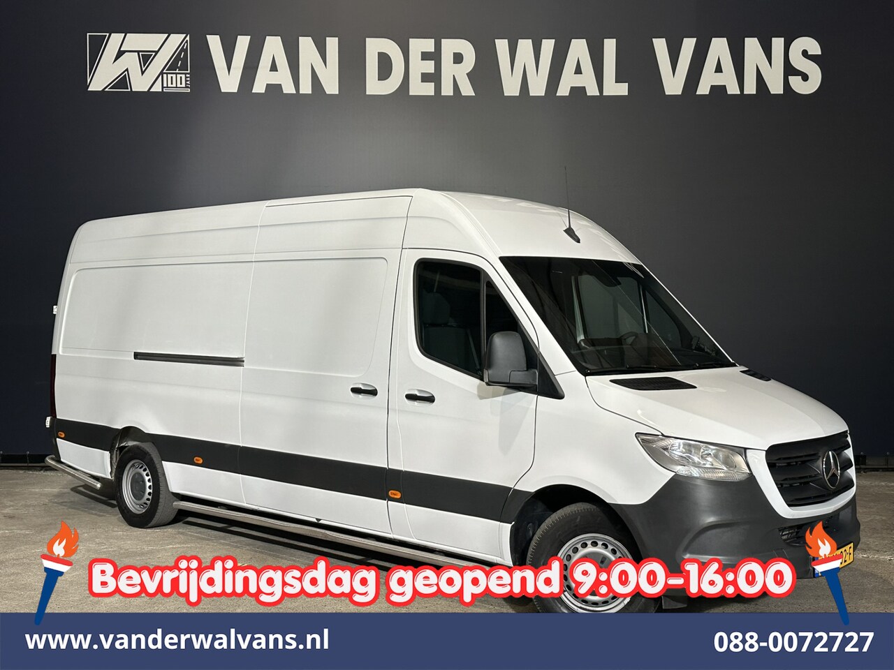 Mercedes-Benz Sprinter - 315CDI 150pk 9G-Tronic Automaat L3H2 Euro6 Airco | Camera | Apple Carplay | Cruisecontrol - AutoWereld.nl