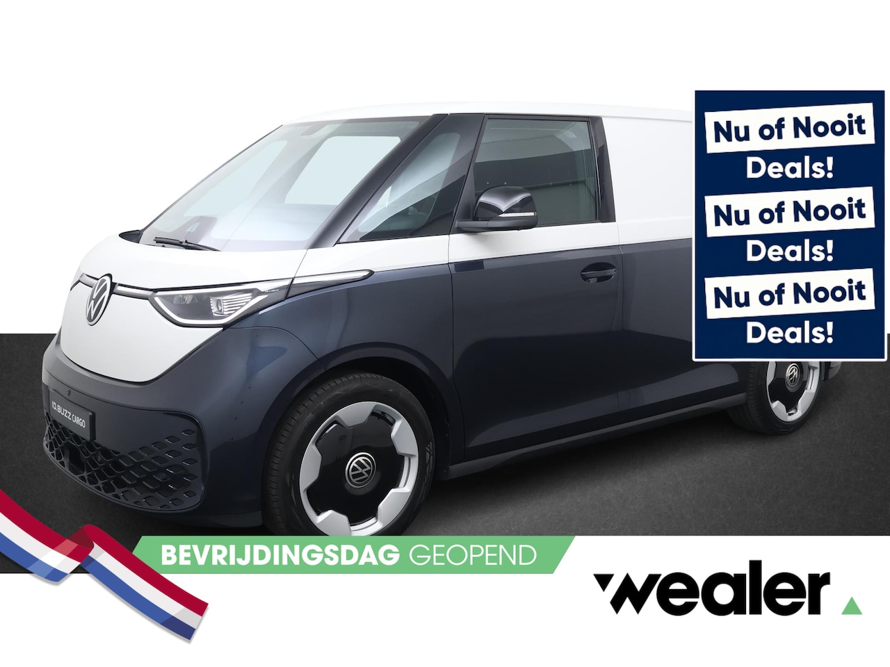 Volkswagen ID. Buzz Cargo - Bedrijfswagens Anniversary Edition Elektromotor 210 kW (286 pk) 2 - AutoWereld.nl