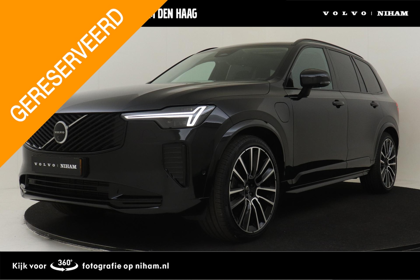 Volvo XC90 - T8 PLUG-IN HYBRID AWD ULTRA DARK -PANO.DAK|BOWERS&WILKINS|LUCHTVERING|360°CAM|HEAD-UP DISP - AutoWereld.nl