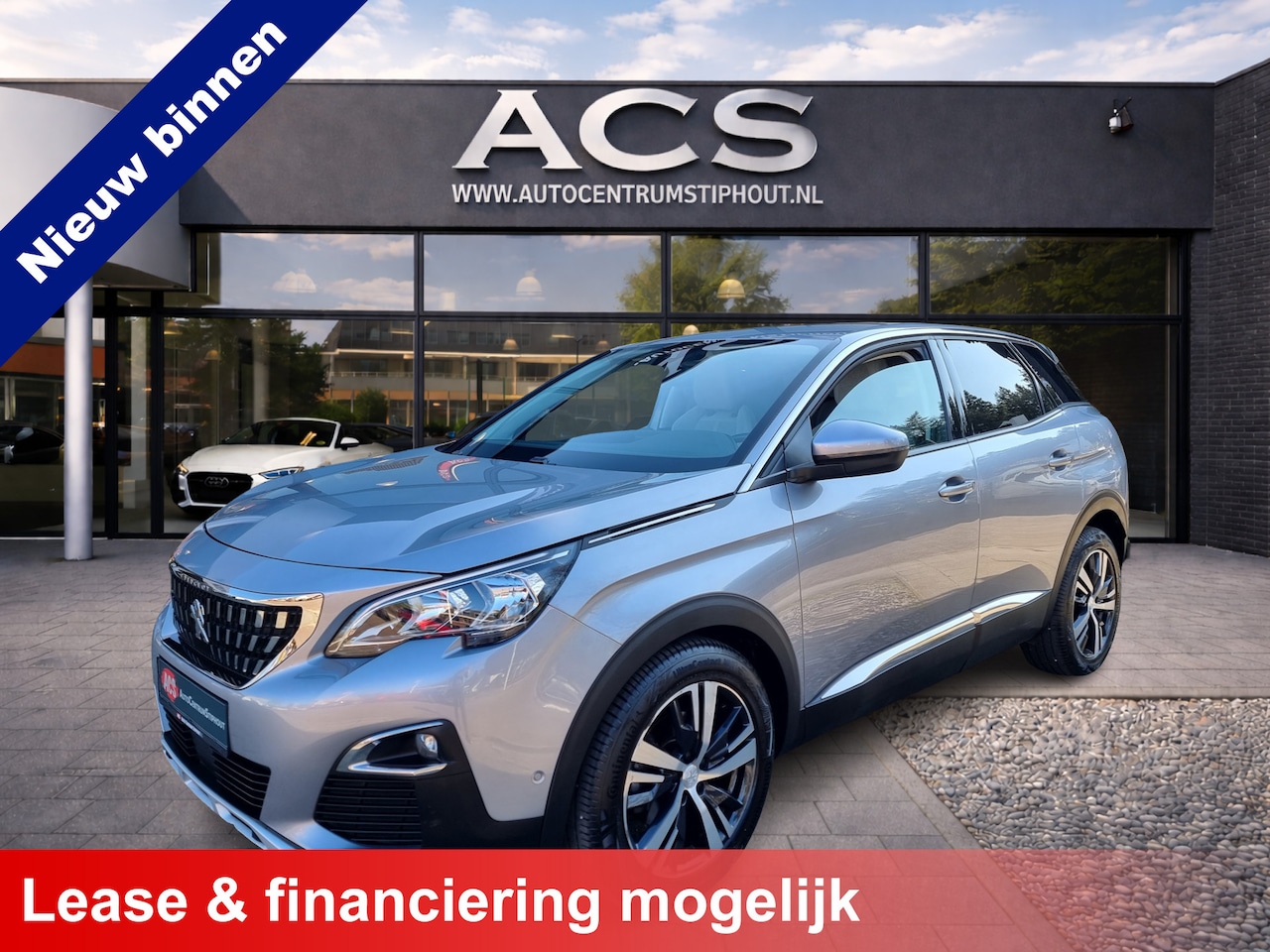 Peugeot 3008 - 1.2 Allure Automaat | Distr. nieuw | Leder | Camera 360 | Blindspot | Nette staat! - AutoWereld.nl