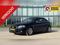 Audi A3 Cabriolet - 1.8 TFSI Attraction 160 pk, beige leer