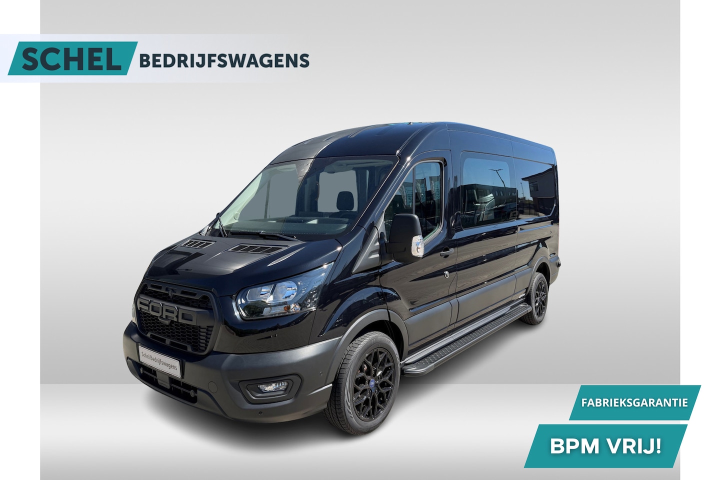 Ford Transit - 350 2.0 TDCI L3H2 Trend 130pk DC 7 zits - Navi - Stoelverwarming - Raptor - Cruise - Trekh - AutoWereld.nl