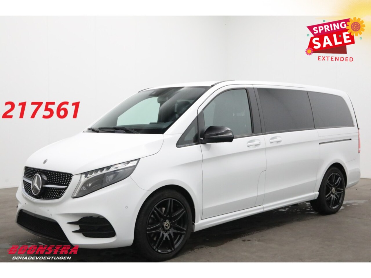 Mercedes-Benz V-klasse - 300d Lang 9G-Tronic Edition AMG DoKa Leder LED ACC Burmester 360° AHK - AutoWereld.nl