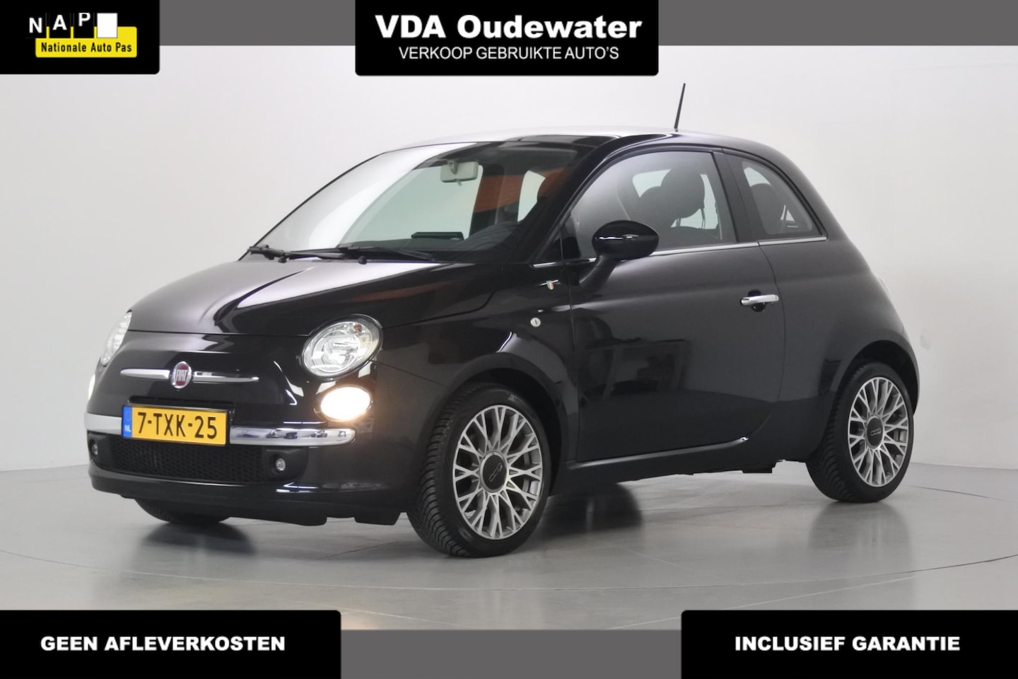 Fiat 500 - 80pk TwinAir Turbo Lounge Carplay 16" - AutoWereld.nl