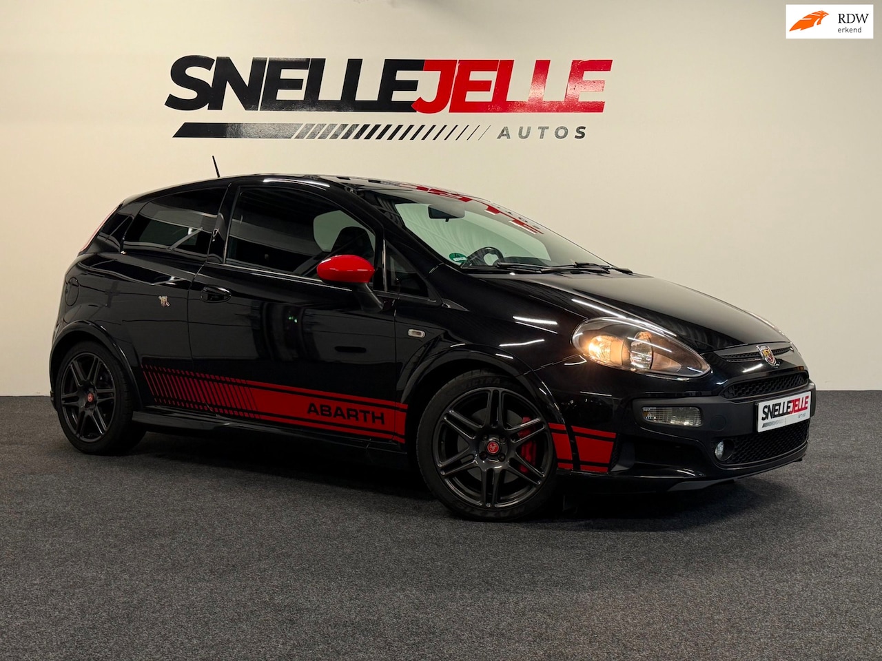 Fiat Punto Evo - 1.4 Abarth Supersport 181 PK!|nieuwe db riem+mutliair systeem|brembo|alcantara|Volle histo - AutoWereld.nl