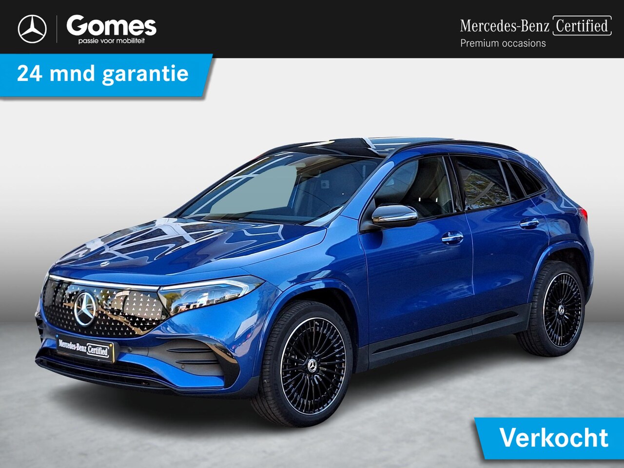Mercedes-Benz EQA - 250+ AMG Line | Nightpakket | Panoramadak | Achteruitrijcamera | Stoelverwarming | Sfeerve - AutoWereld.nl