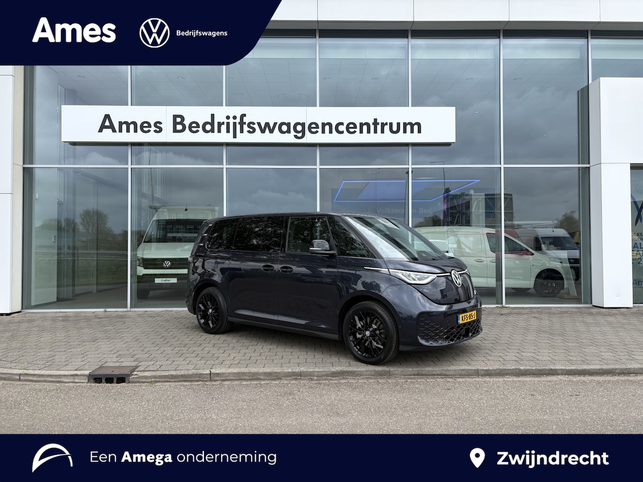Volkswagen ID. Buzz - Pro Bulli Limited 286 PK | 79 kWh | 5 Zits | Trekhaak | 20" Velgen | Navigatie - AutoWereld.nl