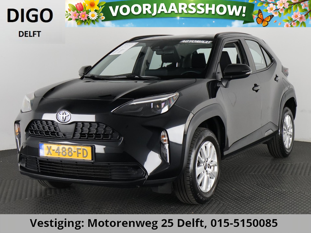 Toyota Yaris Cross - 1.5 HYBRID BIJNA 2024. GARANTIE TOT 11-2033! CARPLAY NAVI. CAMERA .ADAPTIVE CRUISE.APPLE C - AutoWereld.nl
