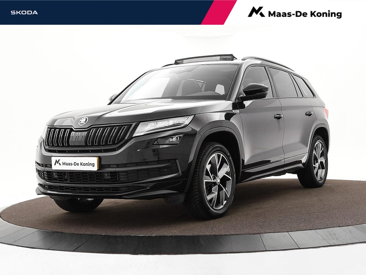 Skoda Kodiaq - 1.5 TSI 150pk DSG Sportline · Camera · Panoramadak · Apple/Android Car Play · Elek Voorsto - AutoWereld.nl