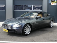 Maserati Quattroporte - 4.2 V8 401PK Duo Select YOUNGTIMER Navi Schuifdak Leder Bose Xenon Lage km stand 2 Sleutel