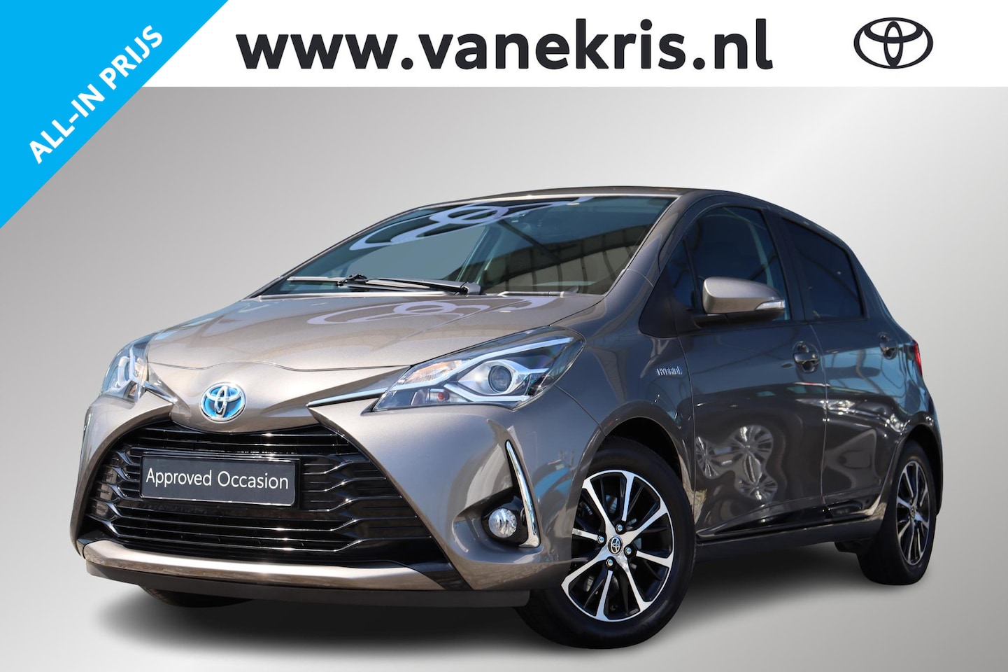 Toyota Yaris - 1.5 Hybrid Dynamic Limited Keyless start, Camera, LM velgen, Cruise control. - AutoWereld.nl