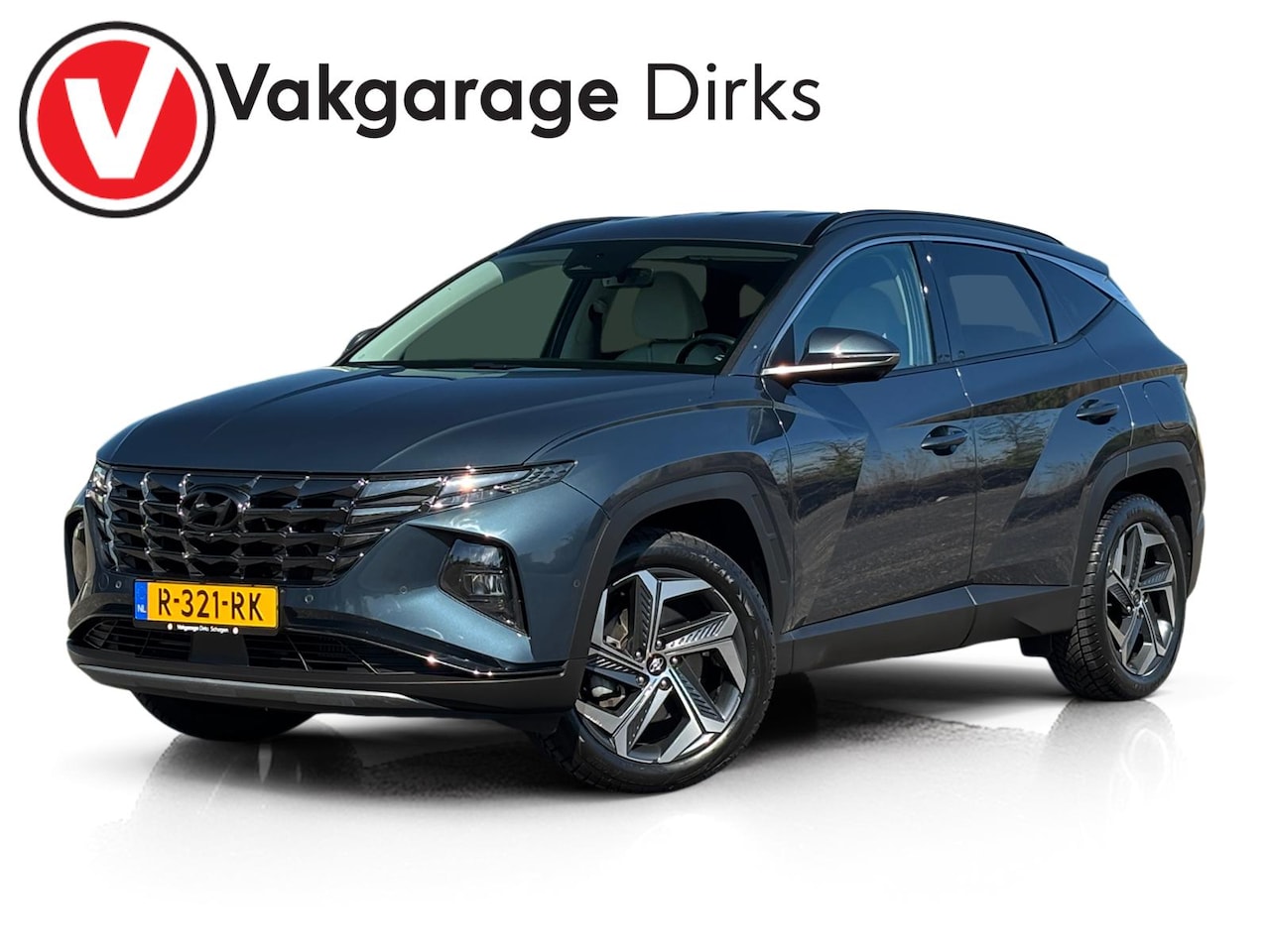 Hyundai Tucson - 1.6 T-GDI HEV Premium ✅ 360 cam ✅ Leder ✅ LED - AutoWereld.nl