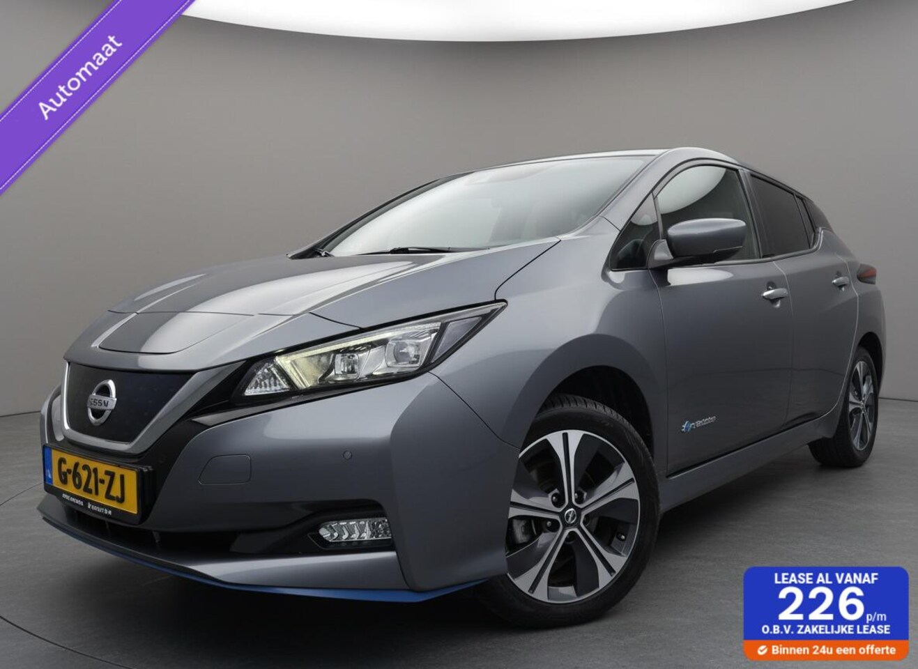 Nissan LEAF - e+Tekna 62 kWh Camera Cruise Led NL Auto SOH 92% Eerste Eigenaar Perfecte Staat Vol Opties - AutoWereld.nl