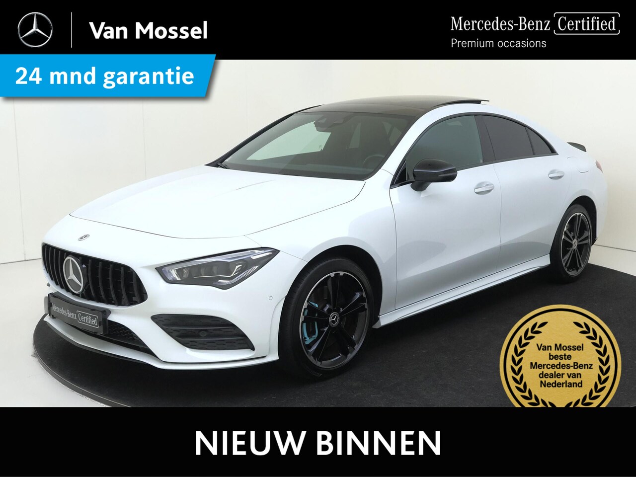 Mercedes-Benz CLA-Klasse - 250 e Business Solution AMG Limited Premium Plus /Panoramadak /Memory /Nightpakket - AutoWereld.nl
