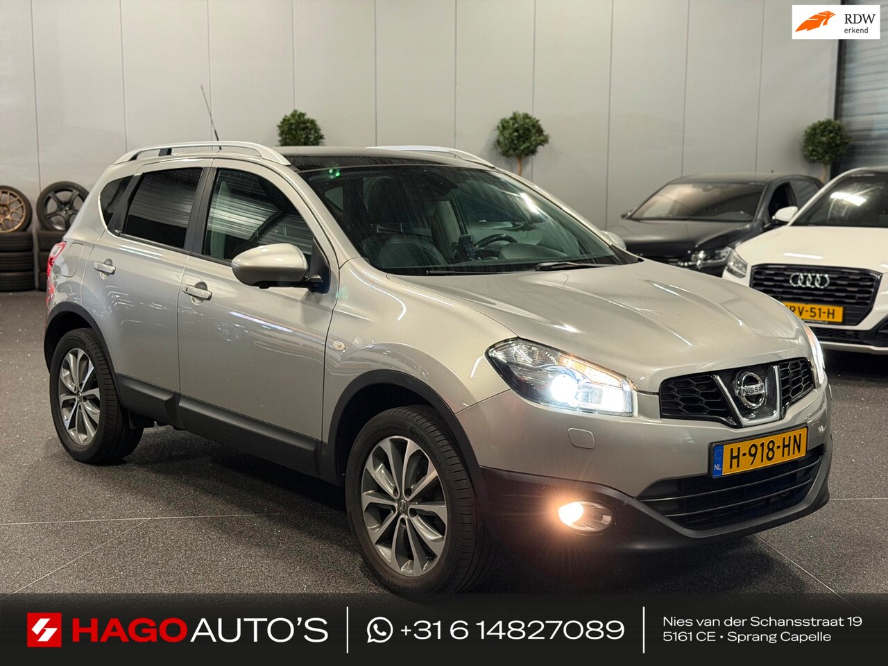 Nissan Qashqai - 2.0 Tekna NAVI/PANO/XENON/LEDER/BOSE/CRUISE/360C/STOELVERW/1-JAAR-APK - AutoWereld.nl