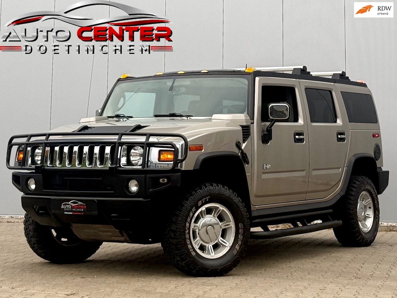 Hummer H2 - 6.0 V8 StoelV Leder Schuifdak NweApk - AutoWereld.nl