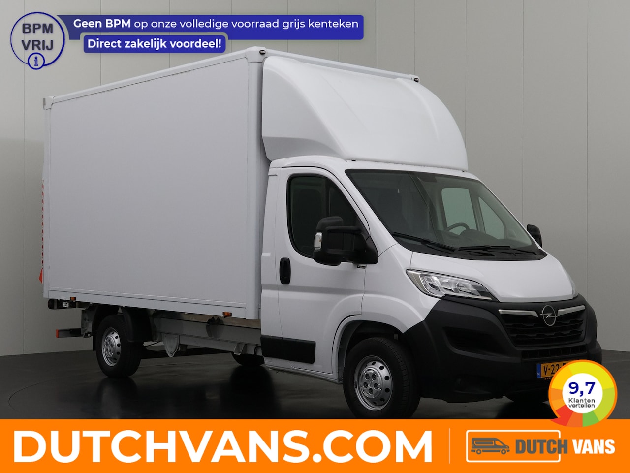 Opel Movano - 140PK Bakwagen+Laadklep | Dakspoiler | 1046 KG Laden | Airco | Camera | Cruise | 3-Zits - AutoWereld.nl