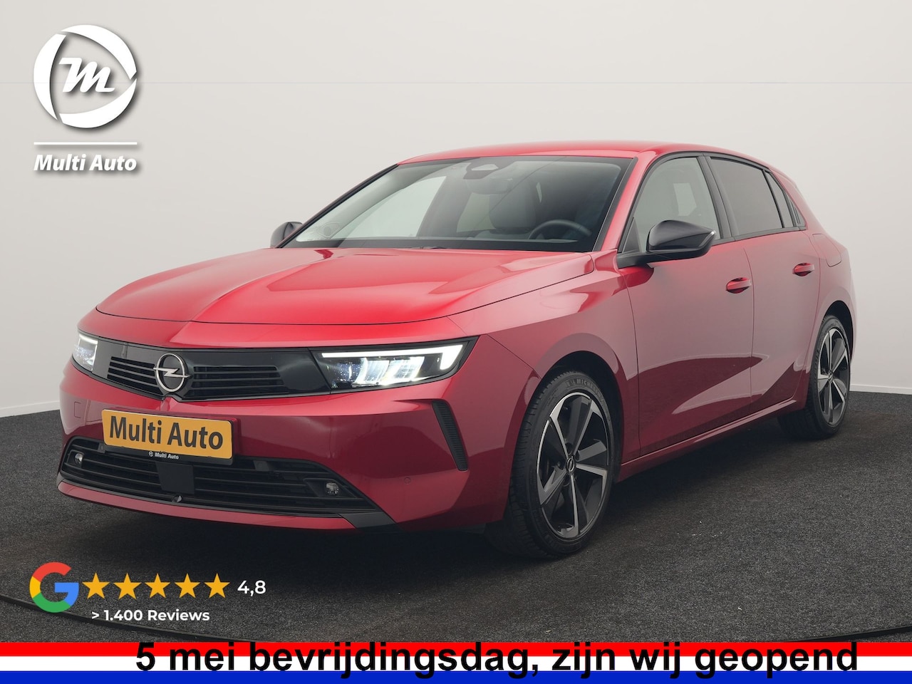 Opel Astra - 1.6 Business Elegance PHEV 180pk | Adaptive Cruise | 360 Camera | Sportstoelen & Stuur Ver - AutoWereld.nl