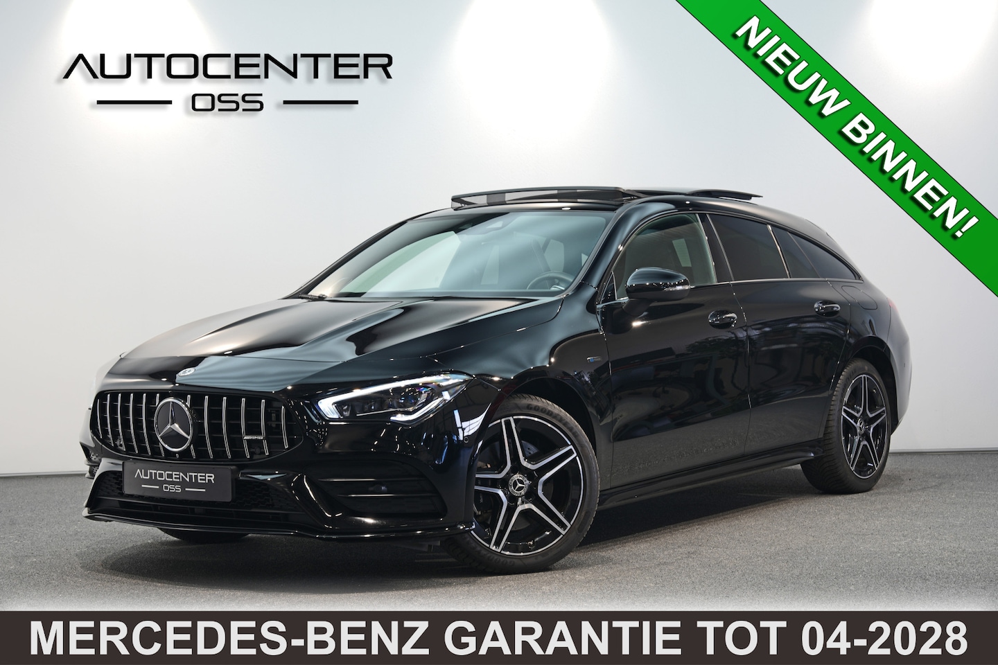 Mercedes-Benz CLA-klasse Shooting Brake - 250 e AMG ✅ PANO ✅ MULTIBEAM ✅ BURMESTER ✅ MEMORY ✅ NIGHT - AutoWereld.nl