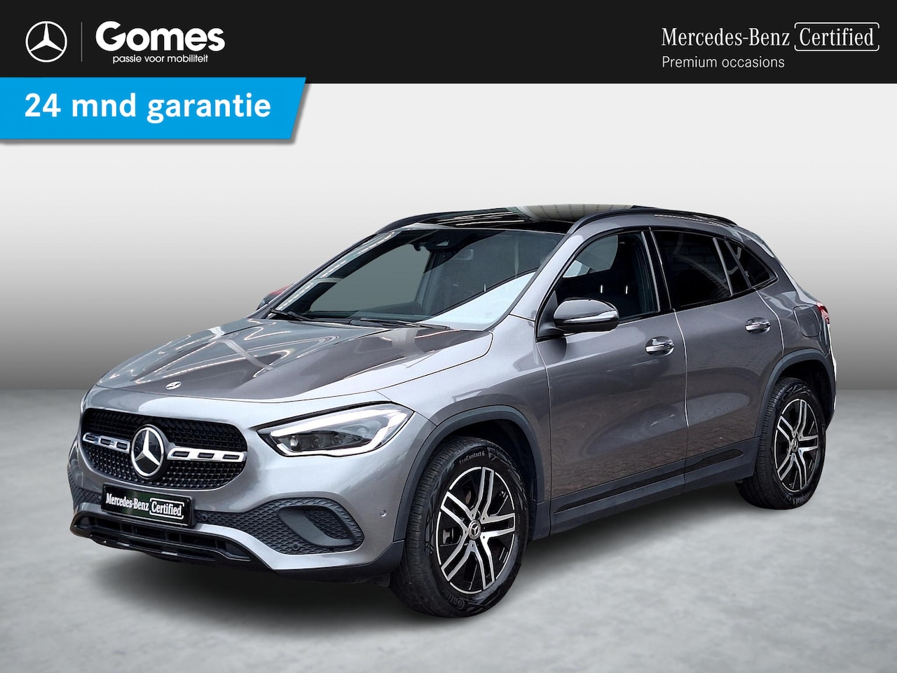 Mercedes-Benz GLA-Klasse - 250 e Luxury Line | Panoramadak | Night pakket | Leder zwart | Achteruitrijcamera | Sfeerv - AutoWereld.nl