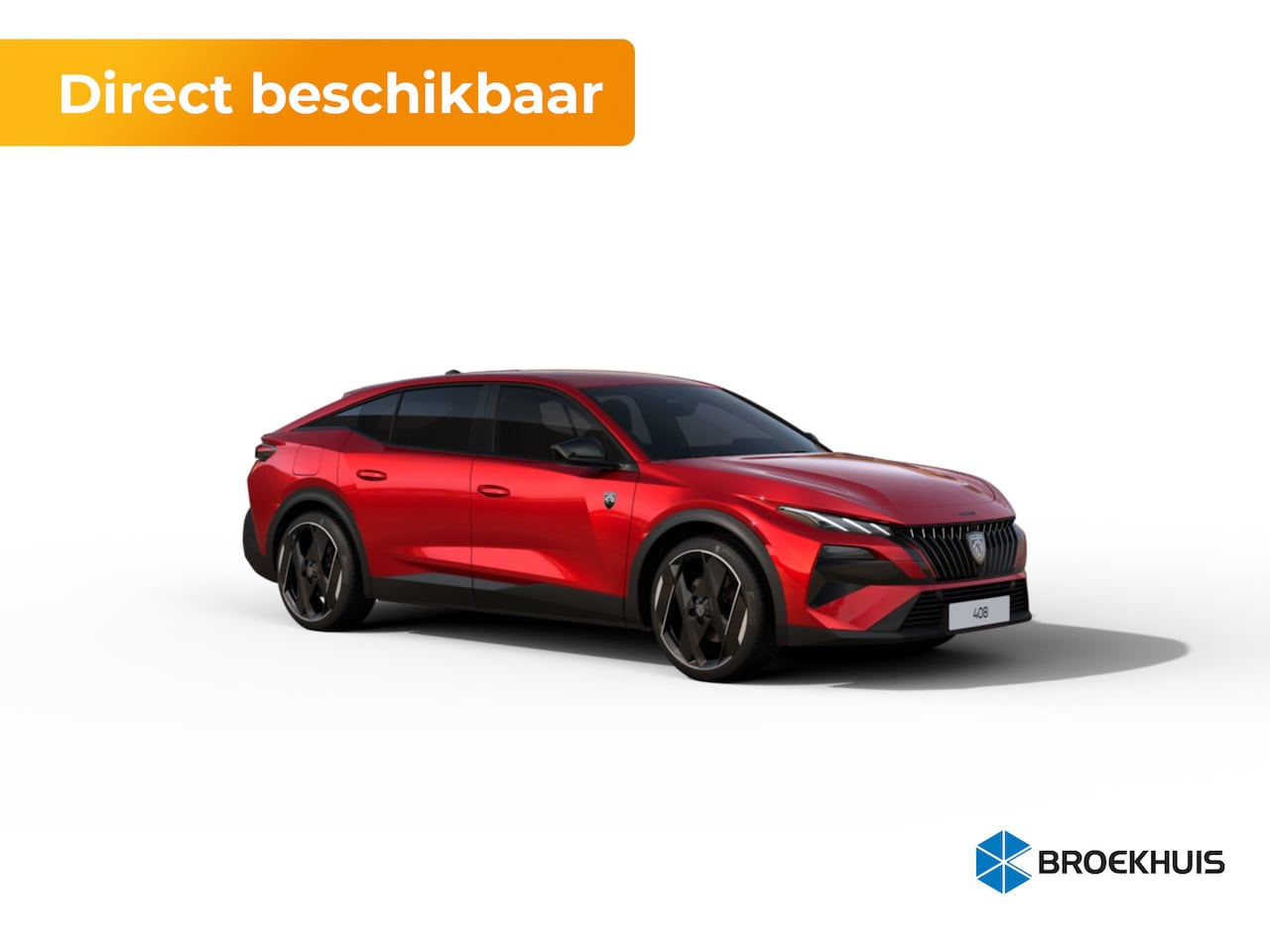 Peugeot 408 - GT Exclusive - Plug-in Hybrid | 20" lichtmetalen velgen 'MONOLITHE’ | Active Safety Brake - AutoWereld.nl