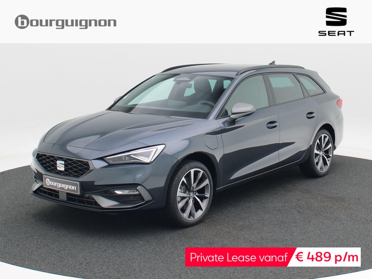 SEAT Leon Sportstourer - FR Business 1.5 TSI eHybrid PHEV 204 PK | Stoelverwarming | Trekhaak | Keyless | Achteruit - AutoWereld.nl