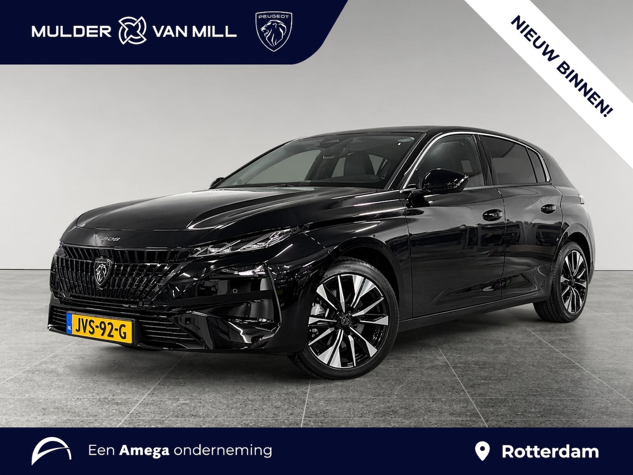 Peugeot 308 - Allure 1.2 Hybrid 145pk e-DCS6 | AGR STOEL | 360° CAMERA | HALF/LEDER | STOEL + STUURVERW. - AutoWereld.nl