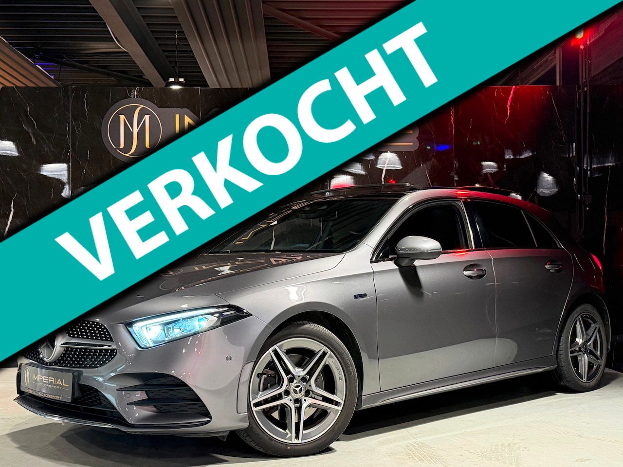 Mercedes-Benz A-klasse - 250 e AMG Pano|360|Burmester|Memory|Sfeer|Cam|Keyl| - AutoWereld.nl