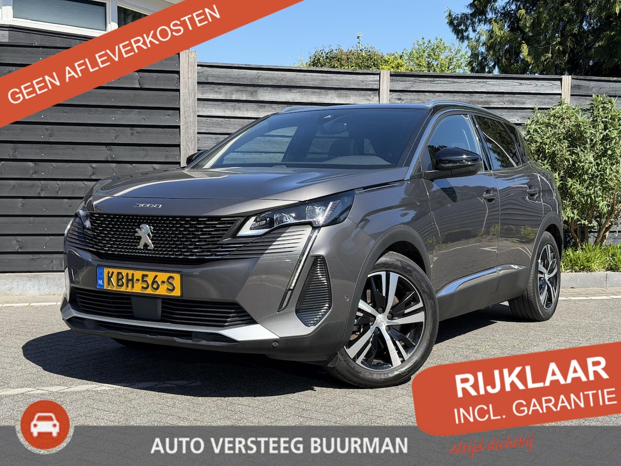 Peugeot 3008 - GT Pack Business 1.6 HYbrid4 300PK EAT8 Automaat Navigatie, Achteruitrijcamera, Keyless, P - AutoWereld.nl