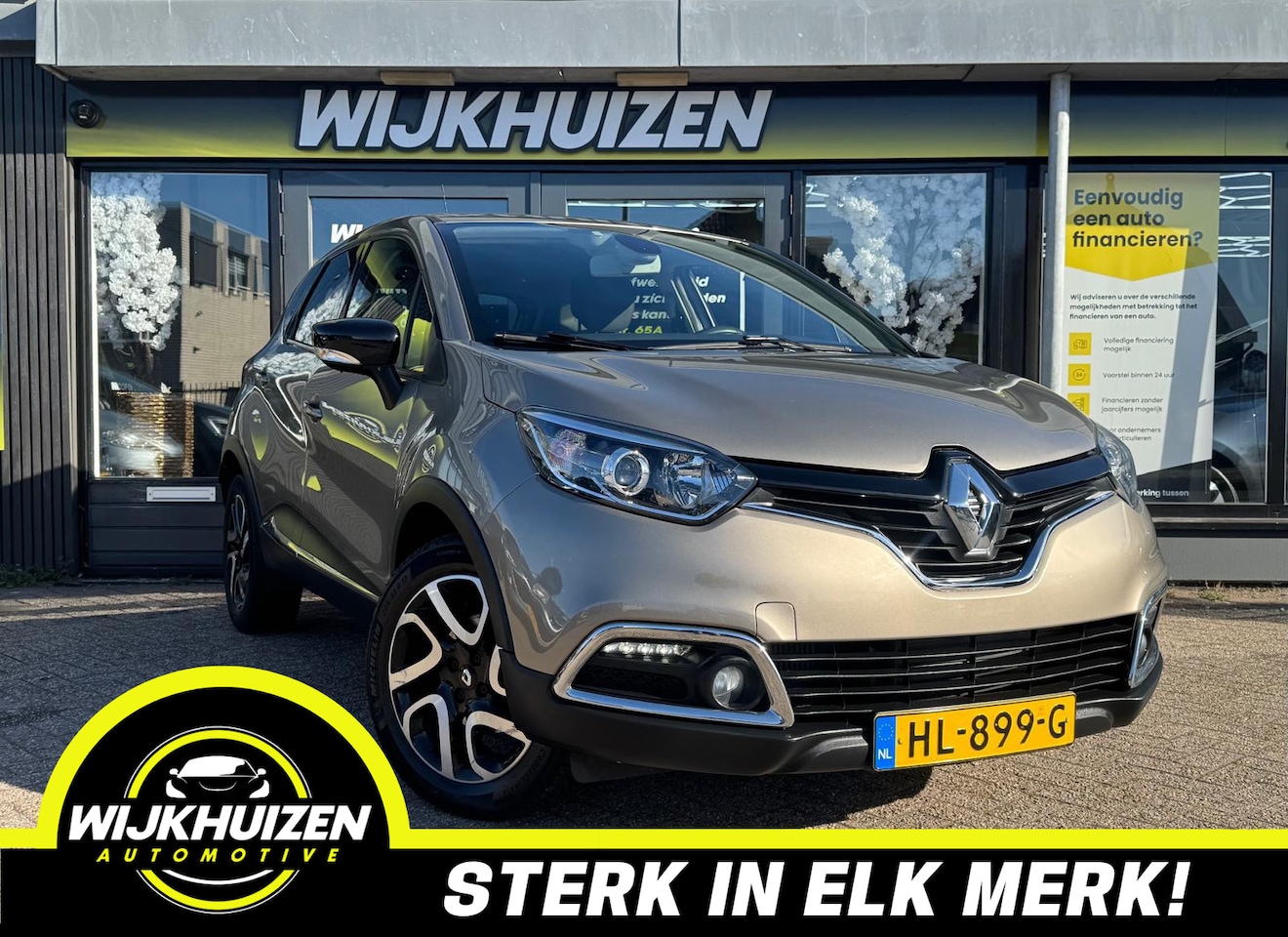 Renault Captur - 1.2 TCe Dynamique Automaat met Climate !!! Navigatie !!! Cruise !!! Led !!! - AutoWereld.nl